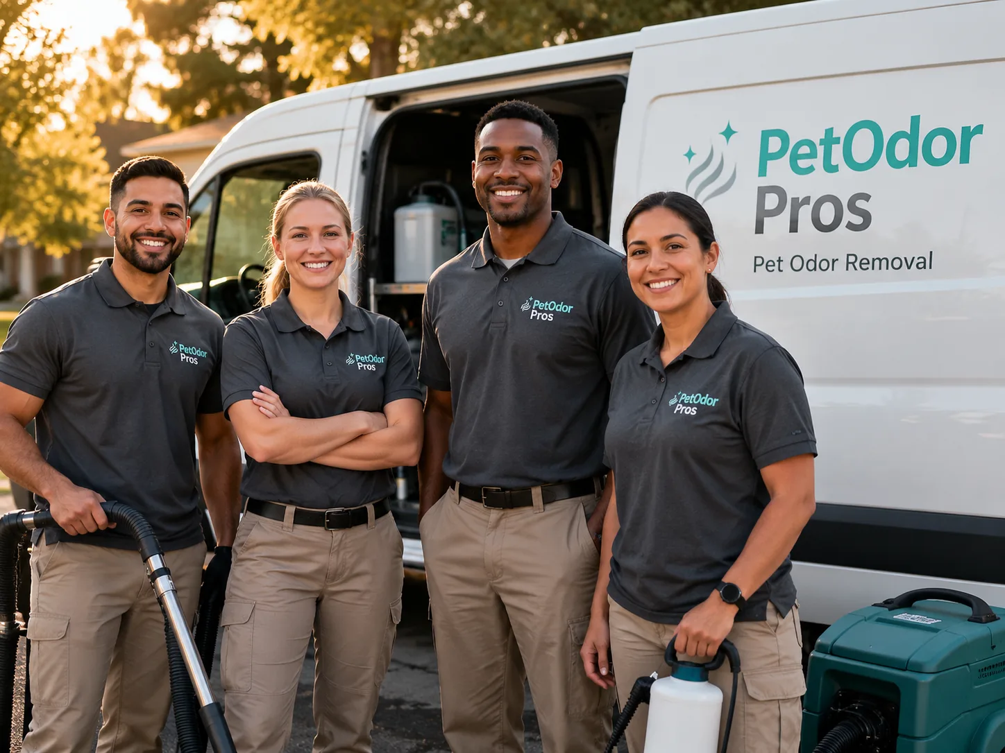 Pet Odor Removal team serving Hadley, MA